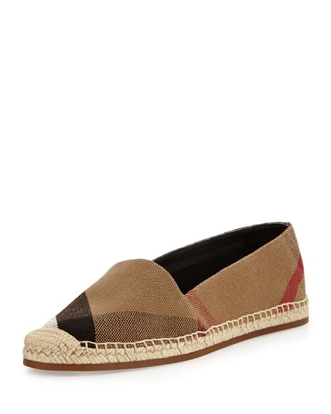 burberry hodgeson check linen cotton espadrille|Classic Comfort: Burberry Hodgeson Check Linen Cotton .